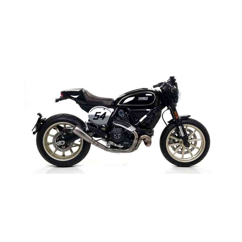 DUCATI SCRAMBLER 800 CAFÈ RACER 2017 - 2020 CONECTOR CATALÍTICO PARA COLECTORES ORIGINALES
