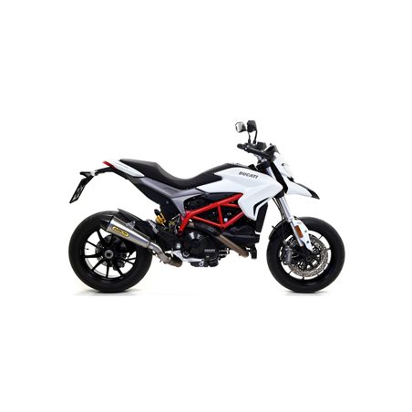 DUCATI HYPERMOTARD / HYPERSTRADA 2016 - 2018 SILENCIOSO RACE-TECH DE ALUMINIO FONDO EN CARBONO