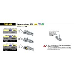 DUCATI HYPERMOTARD 950 / 950 SP 2019 - 2020 CONECTOR CENTRAL