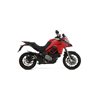 DUCATI MULTISTRADA 950 2019 - 2020 SILENCIOSOS REBEL NICHROM DARK" CON FONDO EN ALUMINIO "DARK""