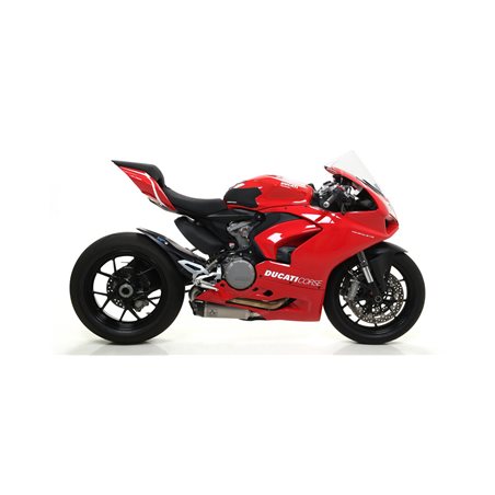 DUCATI PANIGALE V2 2020 -  SILENCIOSOS WORKS DE TITANIO (DCHO+IZDO) FONDO EN CARBONO