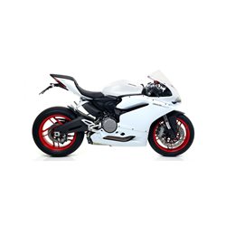 DUCATI PANIGALE 959 2016 - 2019 SILENCIOSOS WORKS DE TITANIO (DCHO+IZDO) FONDO EN CARBONO