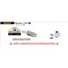 DUCATI MONSTER 1100 2009 - 2010 SILENCIOSO THUNDER APPROVED DE ALUMINIO (DCHO+IZDO)