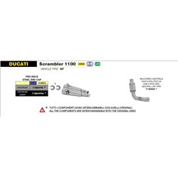 DUCATI SCRAMBLER 1100 2018 - 2020 CONECTOR CENTRAL