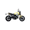 DUCATI SCRAMBLER 1100 2018 - 2020 SILENCIOSOS PRO-RACE NICHROM DARK" (DCHO+IZDO)"