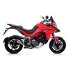 DUCATI MULTISTRADA 1200 / 1200S 2015 - 2017 SILENCIOSO INDY RACE EN TITANIO FONDO EN CARBONO