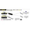 DUCATI MONSTER 1200/1200R/1200S 2016 - 2020 CONECTOR RACING PARA COLECTORES ORIGINALES