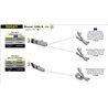 DUCATI DIAVEL 1260 S 2019 - 2020 CONECTOR CENTRAL NO CATALITICO PARA SILENCIOSOS ARROW INDY-RACE