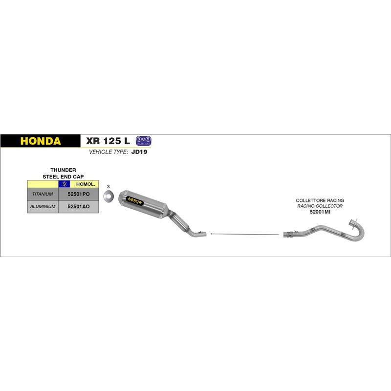 HONDA XR 125 L 2004 - 2005 COLECTOR
