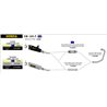 HONDA CB 125 F 2015 - 2016 CONECTOR CENTRAL CATALÍTICO