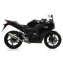 HONDA CBR 125 R 2011 - 2016 SILENCIOSO STREET THUNDER DE ALUMINIO