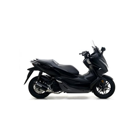 HONDA FORZA 125 2017 - 2020 SILENCIOSO URBAN  DE ALUMINIO DARK" FONDO "DARK""