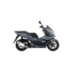 HONDA PCX 125 2021 -  SILENCIOSO URBAN  DE ALUMINIO DARK" FONDO DE CARBONO"