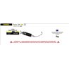 HONDA FORZA 125 2021 -  SISTEMA COMPLETO URBAN  DE ALUMINIO DARK" FONDO "DARK""