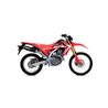HONDA CRF 250 L 2017 - 2018 SILENCIOSO THUNDER DE ALUMINIO DARK" FONDO EN CARBONO"