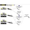 HONDA CRF 250 RALLY 2017 - 2018 CONECTOR RACING PARA SILENCIOSOS X-KONE