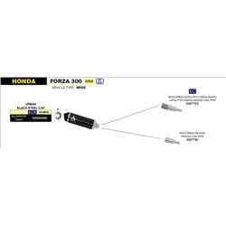HONDA FORZA 300 2018 - 2020 CONECTOR RACING PARA ESCAPE URBAN