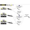 HONDA CRF 300 L 2021 - 2022 CONECTOR RACING PARA SILENCIOSOS THUNDER