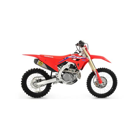 HONDA CRF 450 R 2021 -  SILENCIOSO OFF-ROAD RACE-TECH DE TITANIO FONDO EN CARBONO