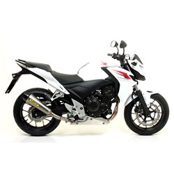 HONDA CB 500 F 2013 - 2015 SILENCIOSO RACE-TECH DE TITANIO FONDO EN CARBONO