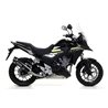 HONDA CB 500 X 2015 - 2016 SILENCIOSO RACE-TECH DE TITANIO FONDO EN CARBONO