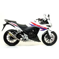 HONDA CBR 500 R 2013 - 2015 SILENCIOSO RACE-TECH DE CARBONO FONDO EN CARBONO
