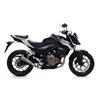 HONDA CB 500 F 2016 - 2018 SILENCIOSO RACE-TECH DE ALUMINIO FONDO EN CARBONO