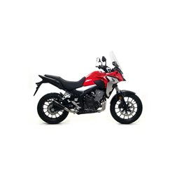 HONDA CB 500 X 2019 - 2020 SILENCIOSO RACE-TECH DE TITANIO FONDO EN CARBONO
