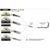 HONDA CB 500 F 2019 - 2020 SILENCIOSO RACE-TECH DE ALUMINIO
