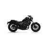 HONDA CMX 500 REBEL 2020 - 2021 SILENCIOSO REBEL CON FONDO EN ALUMINIO BRILLANTE