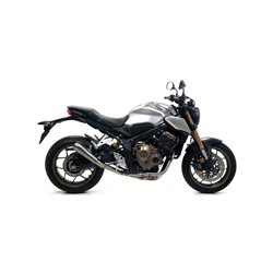 HONDA CB 650 R 2019 - 2022 SILENCIOSO THUNDER DE ALUMINIO DARK""