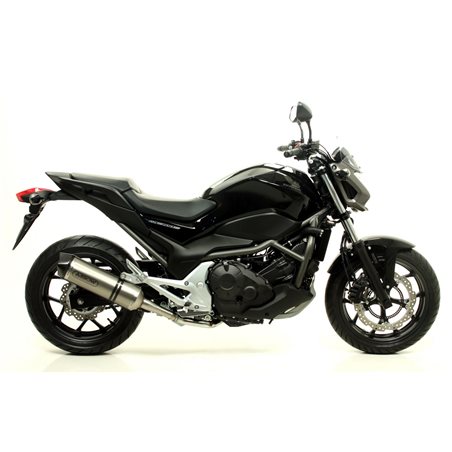 HONDA NC 700 S 2012 - 2014 SILENCIOSO RACE-TECH DE TITANIO FONDO EN CARBONO