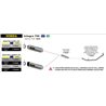 HONDA NC 700 D INTEGRA 2012 - 2013 SILENCIOSO RACE-TECH DE TITANIO FONDO EN CARBONO