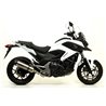 HONDA NC 750 X 2014 - 2015 SILENCIOSO RACE-TECH DE ALUMINIO FONDO EN CARBONO
