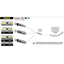 HONDA INTEGRA 750 DCT 2014 - 2015 CONECTOR