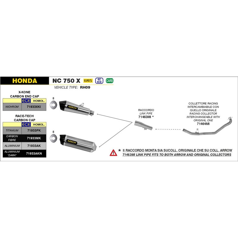HONDA NC 750 X 2021 - 2022 CONECTOR