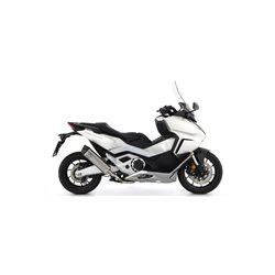HONDA FORZA 750 2021 - 2022 SILENCIOSO RACE-TECH TITANIO FONDO EN CARBONO - VERSION CORTA