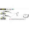 HONDA CBR 1000 RR 2006 - 2007 SILENCIOSO MAXI RACE-TECH APPROVED DE TITANIO FONDO EN CARBONO