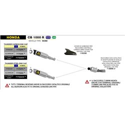 HONDA CB 1000 R 2008 - 2017 CONECTOR CENTRAL