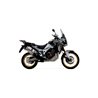 HONDA AFRICA TWIN ADV SPORTS 2018 - 2019 SILENCIOSO MAXI RACE-TECH EN ALUMINIO DARK" FONDO EN CARBONO"