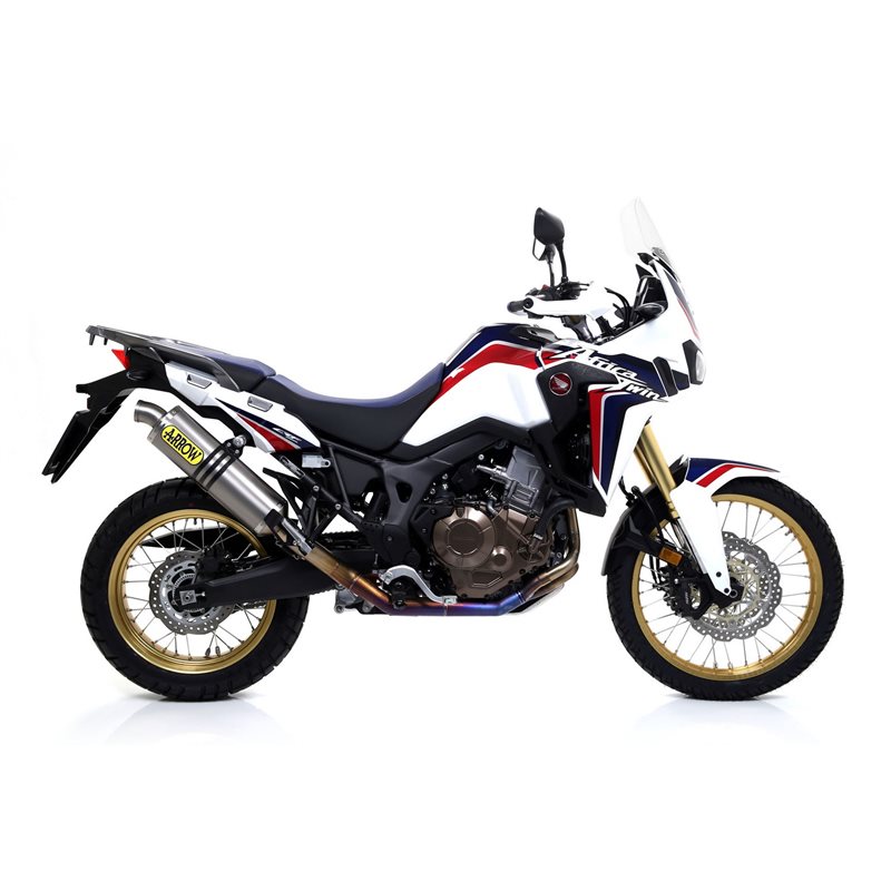 HONDA CRF 1000L AFRICA TWIN 2016 - 2019 SILENCIOSO MAXI RACE-TECH APPROVED DE ALUMINIO