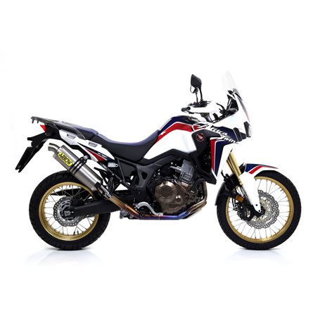 HONDA CRF 1000L AFRICA TWIN 2016 - 2019 SILENCIOSO MAXI RACE-TECH APPROVED DE ALUMINIO
