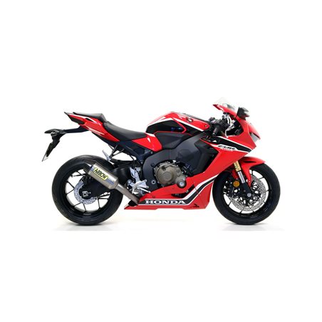 HONDA CBR 1000 RR 2017 - 2019 SILENCIOSO RACE-TECH DE ALUMINIO FONDO EN CARBONO