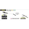 HONDA CBR 1000 RR 2017 - 2019 CONECTOR PARA COLECTORES ORIGINALES