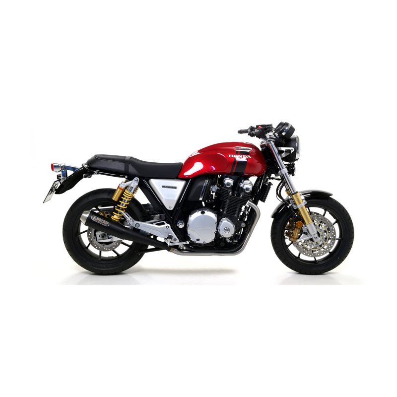 HONDA CB 1100 EX/RS 2017 - 2020 SILENCIOSOS PRO-RACING NICHROM DARK" (DCHO+IZDO)"