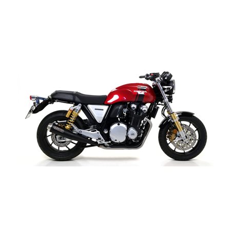 HONDA CB 1100 EX/RS 2017 - 2020 SILENCIOSOS PRO-RACING NICHROM DARK" (DCHO+IZDO)"