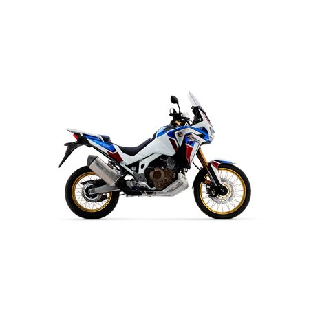 HONDA CRF1100L AFRICA TWIN 2020 - 2022 SILENCIOSO MAXI RACE-TECH APPROVED DE TITANIO