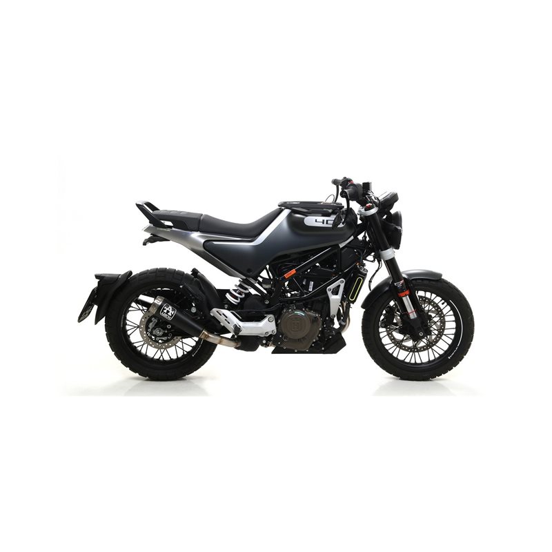 HUSQVARNA SVARTPILEN / VITPILEN 401 2020 -  SILENCIOSO INDY RACE EN TITANIO FONDO EN CARBONO