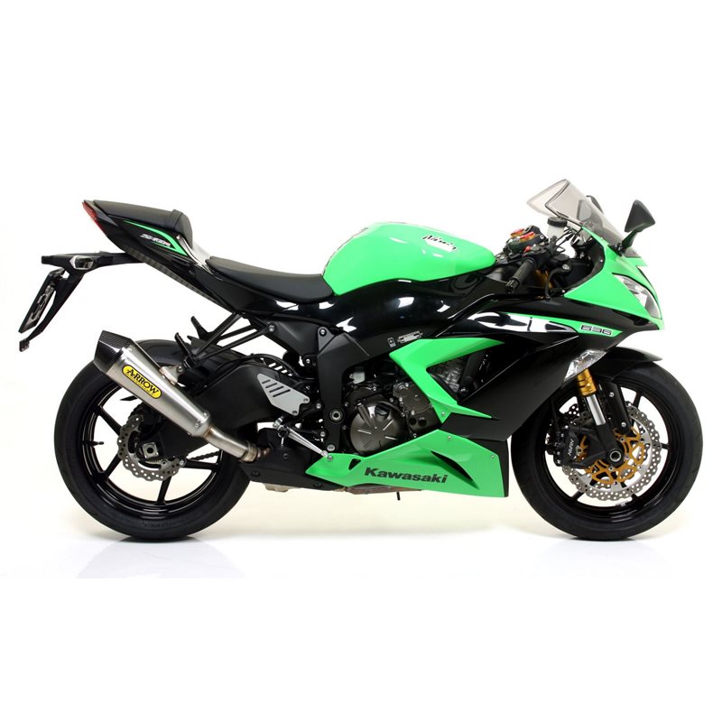 KAWASAKI ZX-6R 636 2013 - 2016 SISTEMA COMPLETO COMPETITION CON SILENCIOSO EN CARBONO