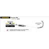 KAWASAKI VERSYS 650 2007 - 2014 SILENCIOSO MAXI RACE-TECH APPROVED ALUMINIUM DARK""